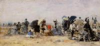 Boudin, Eugene - Beach Scene